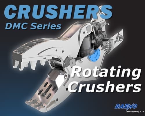 DAEMO Crusher DMC series_ Rotating Crushers